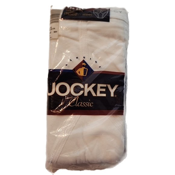 VINTAGE JOCKEY NOS 9007 Classic Briefs 3 Pack Size 40 Y - Front Fly Design - Picture 1 of 5